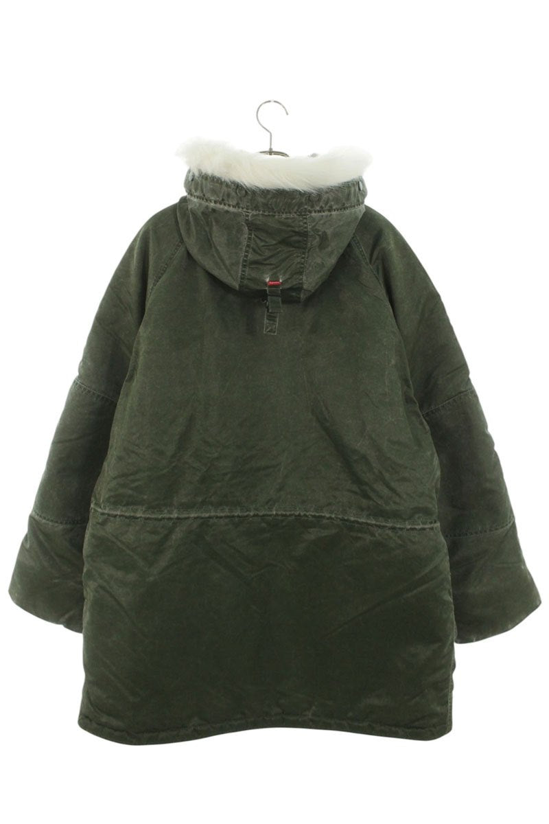 Supreme 24AW Well-Washed Coat Green Size XL
