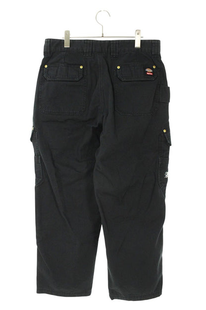 Supreme x Dickies 23AW Flannel Lined Cargo Pant Long Pants Black Size 32