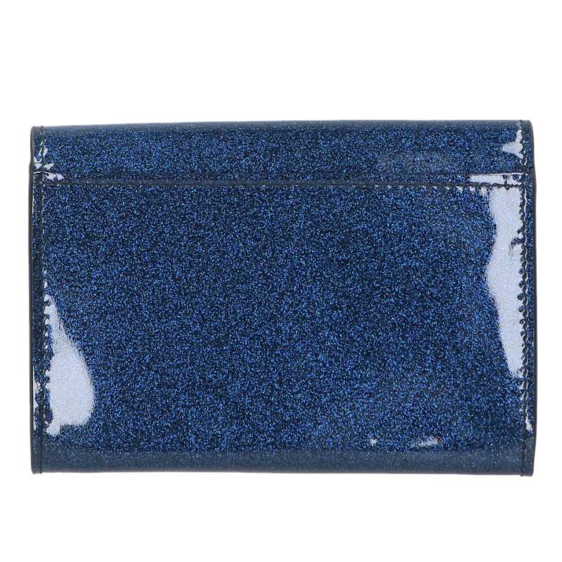 Saint Laurent Paris Logo Card Case Blue