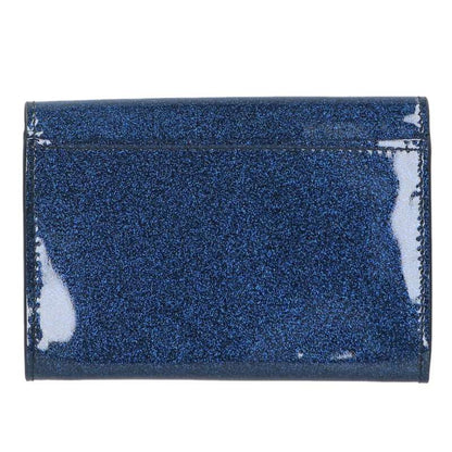 Saint Laurent Paris Logo Card Case Blue
