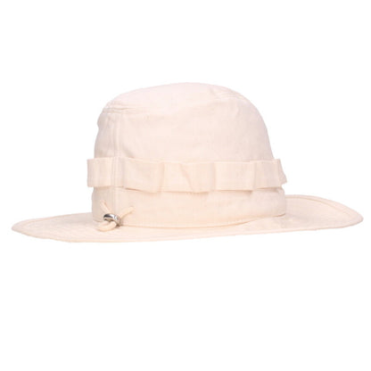Jil Sander Cotton Bucket Hat White One Size