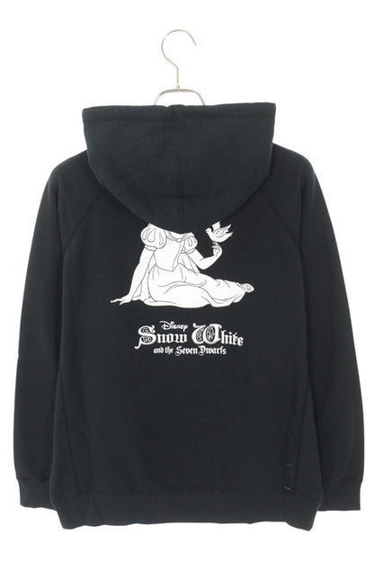 SEQUEL 24AW Print Hoodie Black 24AW-SWCS Size S