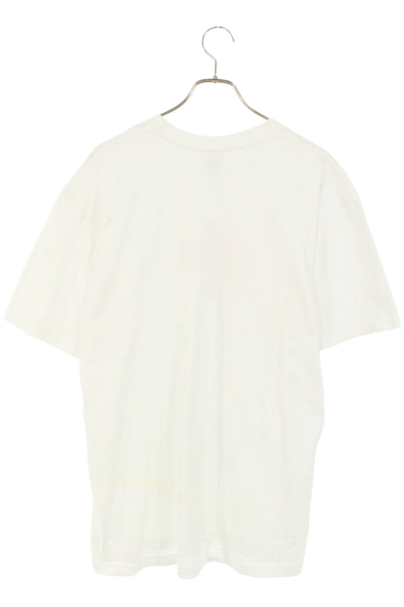 Supreme 20AW Cross Box Logo Tee Logo T-Shirt White Size L
