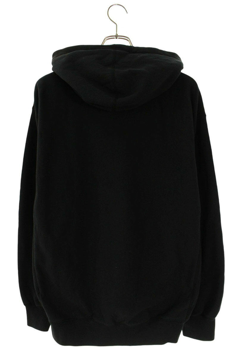 Supreme 21SS KAWS Chalk Logo Hooded Sweatshirt Black Size M