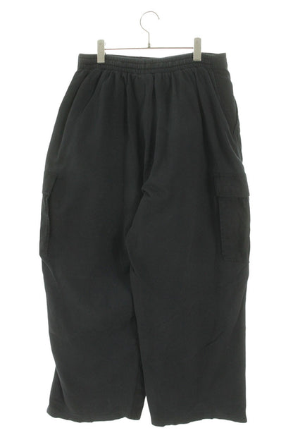 BALENCIAGA Sweat Cargo Long Pants Black Size M
