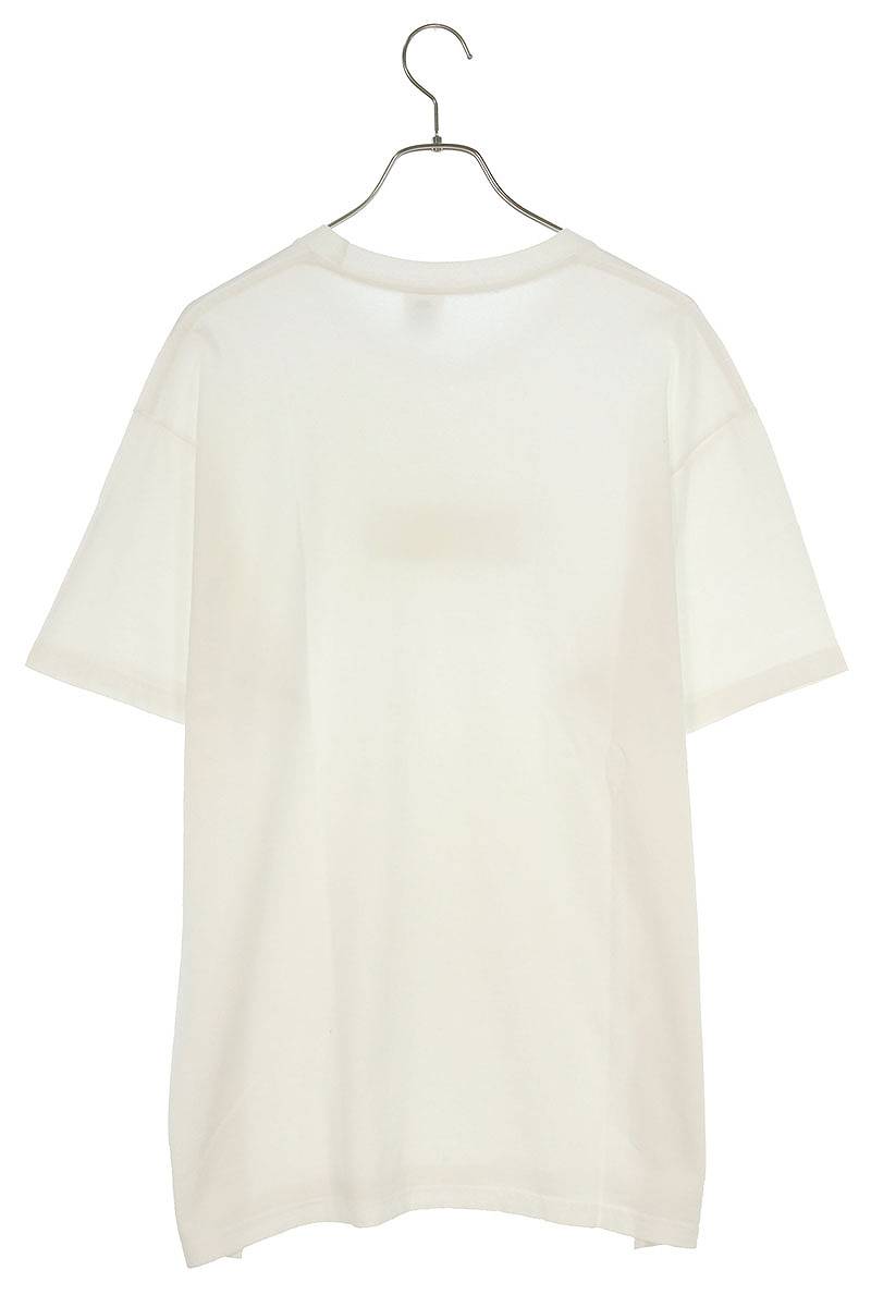 Supreme Burberry Box Logo Tee Logo T-Shirt White Size L