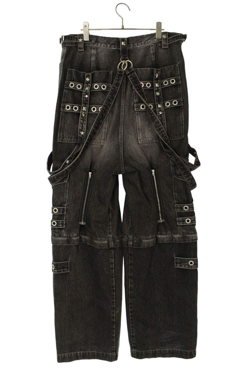 BALENCIAGA Studded Baggy Denim Pants Multi Size 30