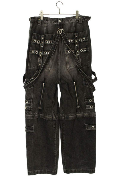 BALENCIAGA Studded Baggy Denim Pants Multi Size 30