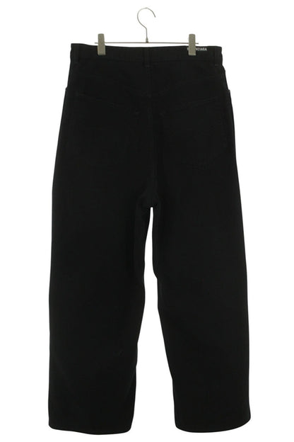 Balenciaga Washed Wide Denim Pants Black Size US 32