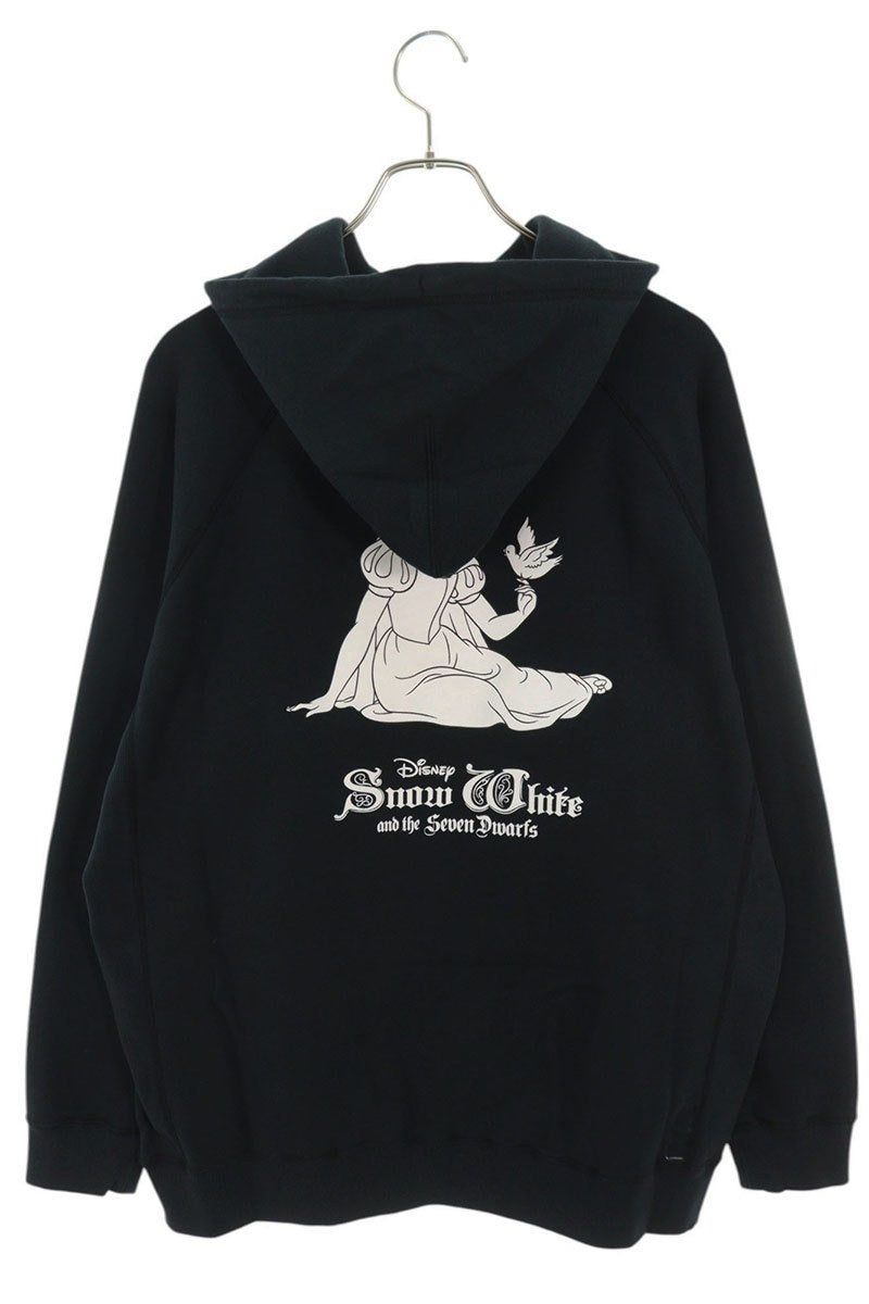 SEQUEL 24AW Print Hoodie Black 24AW-SWCS Size L