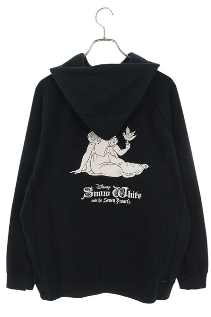 SEQUEL 24AW Print Hoodie Black 24AW-SWCS Size L