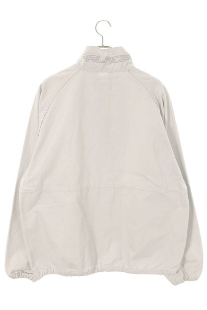 Palace 24AW RIPSTOP CTN JACKET Zip Up Cotton Blouson Gray Size L