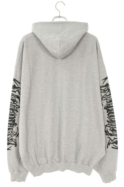 Vetements 25AW Goth Oversized Hoodie Gray Size M