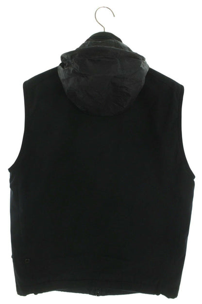 STONEISLAND Zip-Up Vest Black Size L