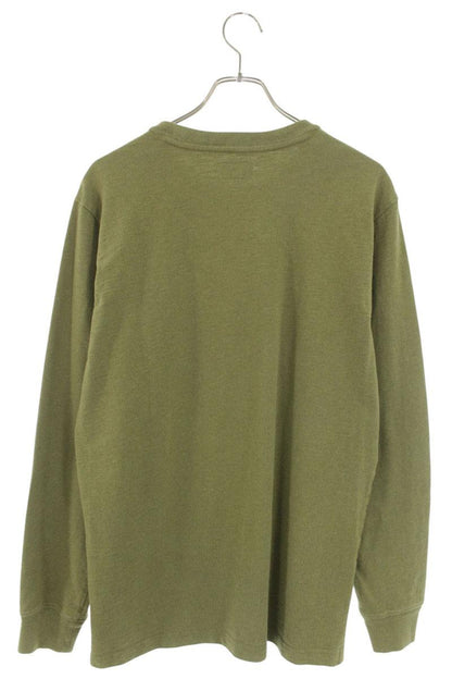 Supreme ZULU Print Long Sleeve T-Shirt Green Size M