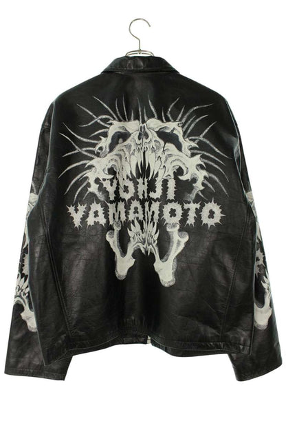 Supreme x Yohji Yamamoto Y's by Yohji Yamamoto Leather Jacket Black Size L