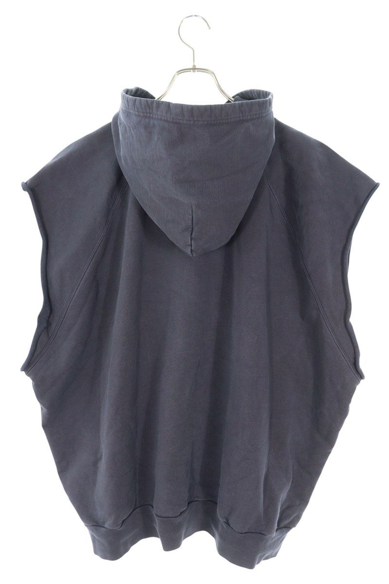 Vintage Balenciaga Tops - BALENCIAGA 22SS Logo Print Hoodie Blue Size M - Authentic Archive