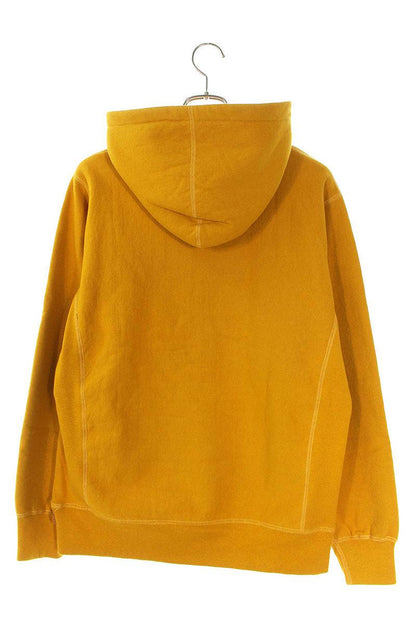 Supreme 11AW Box Logo Hooded Sweatshirt Yellow Size M