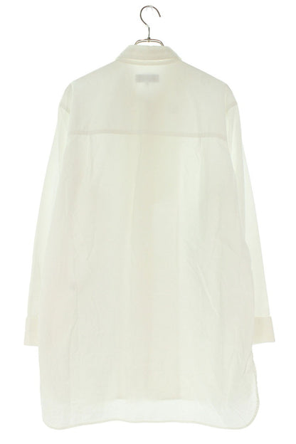 Vintage Yohji Yamamoto Tops - Yohji Yamamoto Pour Homme Multi Button Longline L/S White M - Authentic Archive