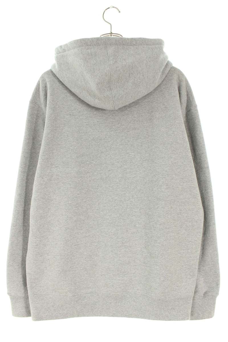 Supreme x Burberry 22SS Burberry Box Logo Hooded Sweatshirt Gray Size L