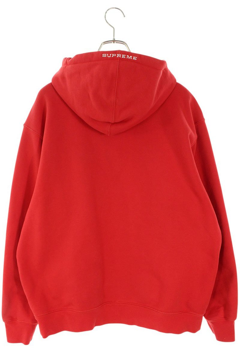 Supreme x Nike 21SS Half Zip Hooded Sweatshirt Red Size M