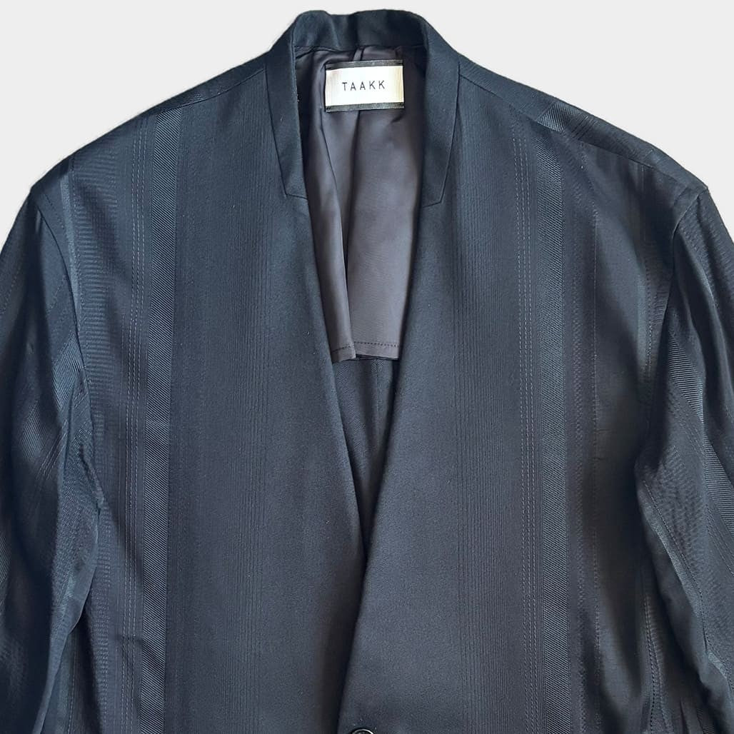 TAAKK 24SS Collarless Jacket Size 1
