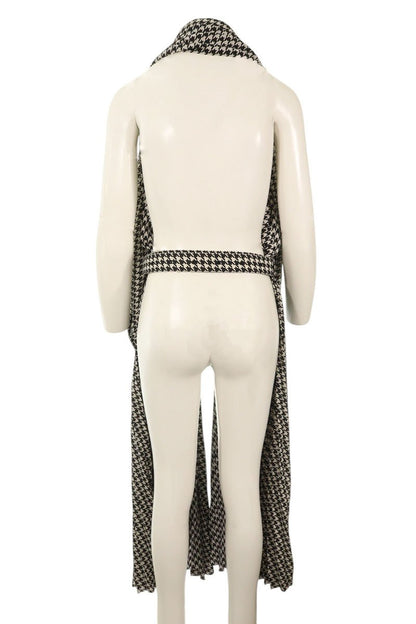 Balenciaga Scarf White x Black One Size