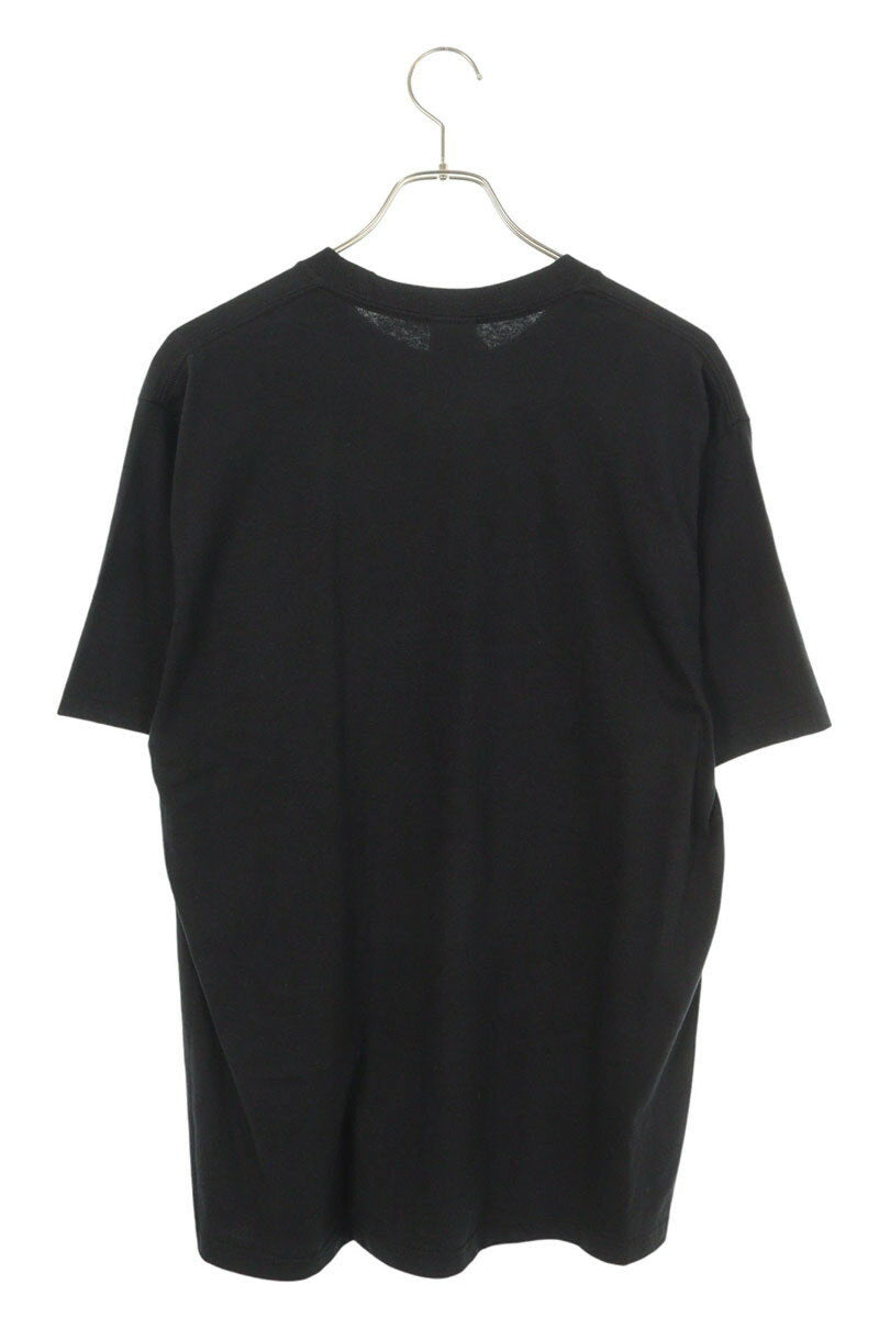 Supreme 25AW Skull Tee Logo Print T-Shirt Black Size M