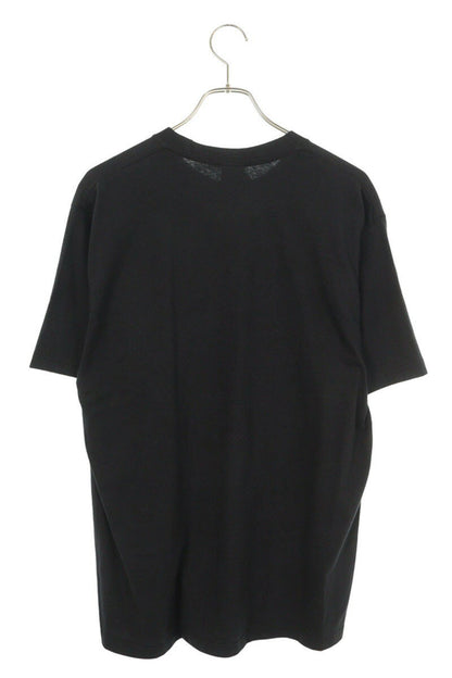 Supreme 25AW Skull Tee Logo Print T-Shirt Black Size M