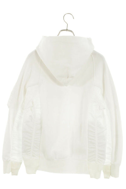 Sacai x Nike Hoodie White Size XS
