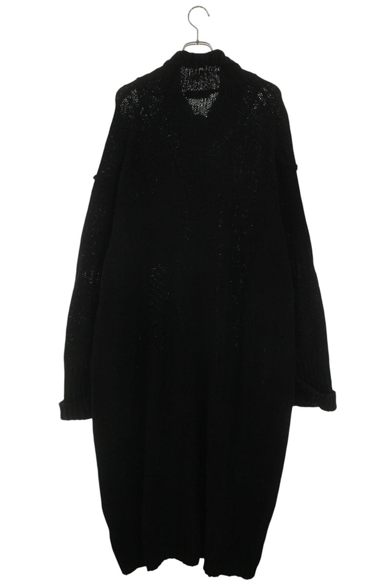 YOHJI YAMAMOTO POUR HOMME 25AW High Neck Cardigan Black Size L