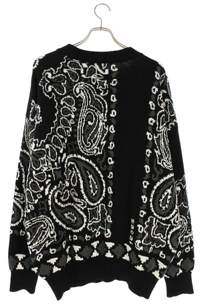 Sacai 22SS Knit Sweater Black Size L