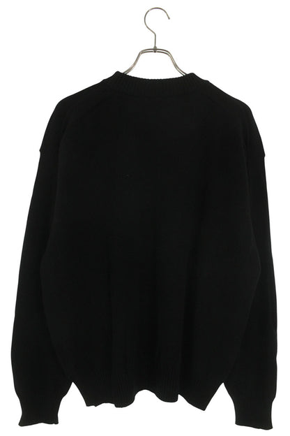 Sacai Pullover Knit Sweater Black Size M