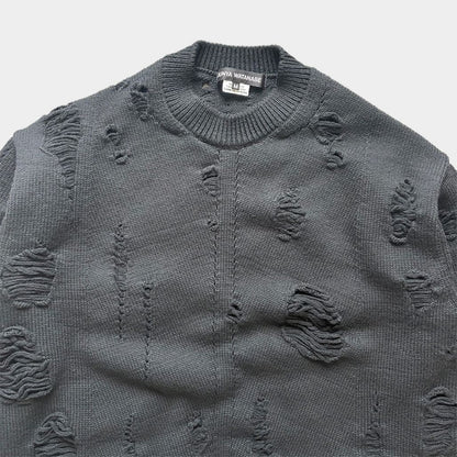 JUNYA WATANABE AD24 Destory Sweater Black Size M