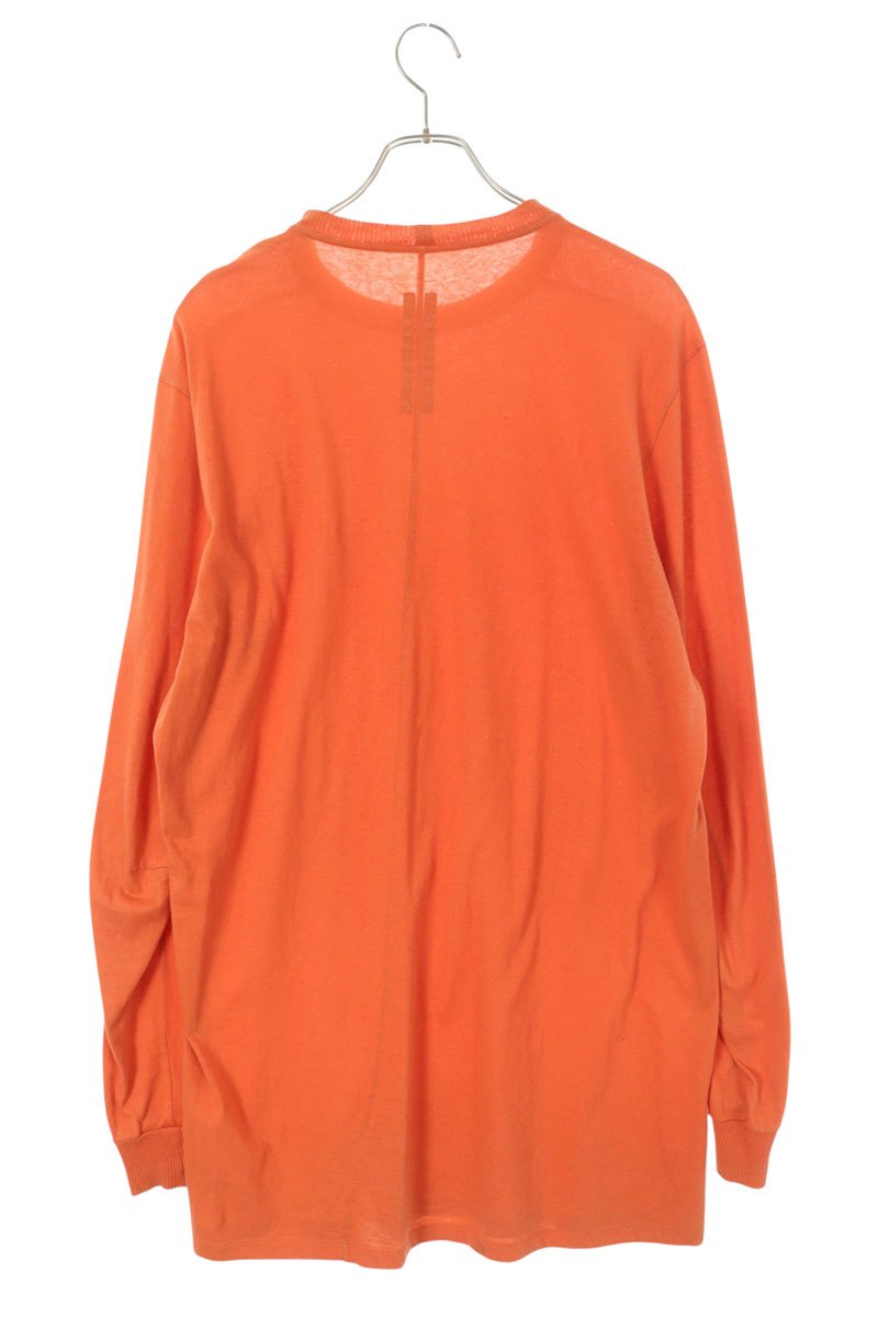 Rick Owens 16SS Long Sleeve T-Shirt Orange Size S