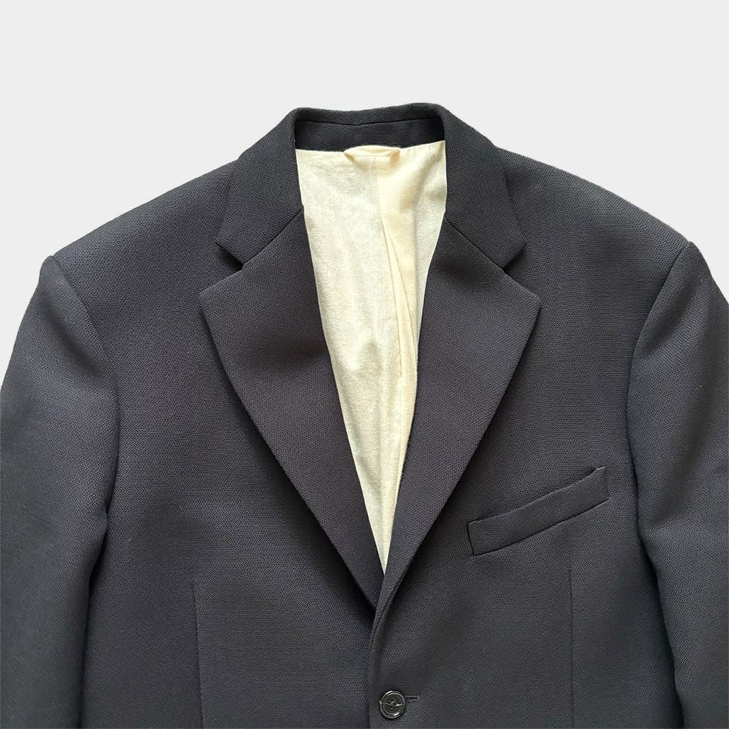 RAF SIMONS 20AW Tailored Jacket Black Size 46