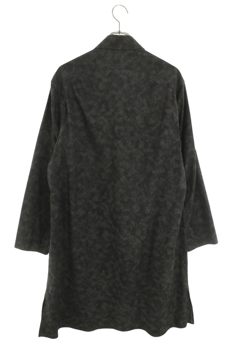 YOHJI YAMAMOTO POUR HOMME Cotton Coat Black Size 2