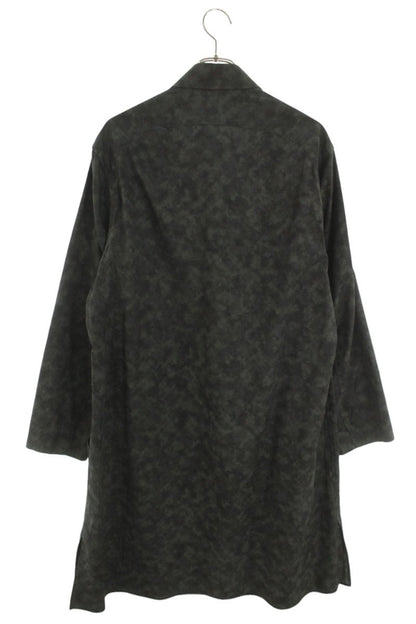 YOHJI YAMAMOTO POUR HOMME Cotton Coat Black Size 2