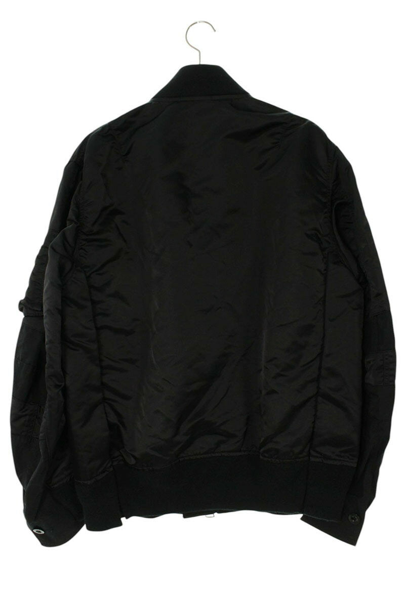 Sacai 21SS MA-1 Blouson Black Size L