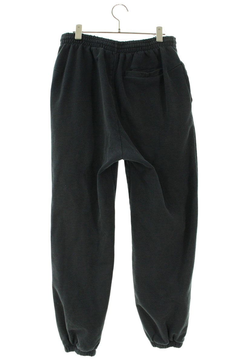 Balenciaga Logo Embroidered Long Pants Black Size S