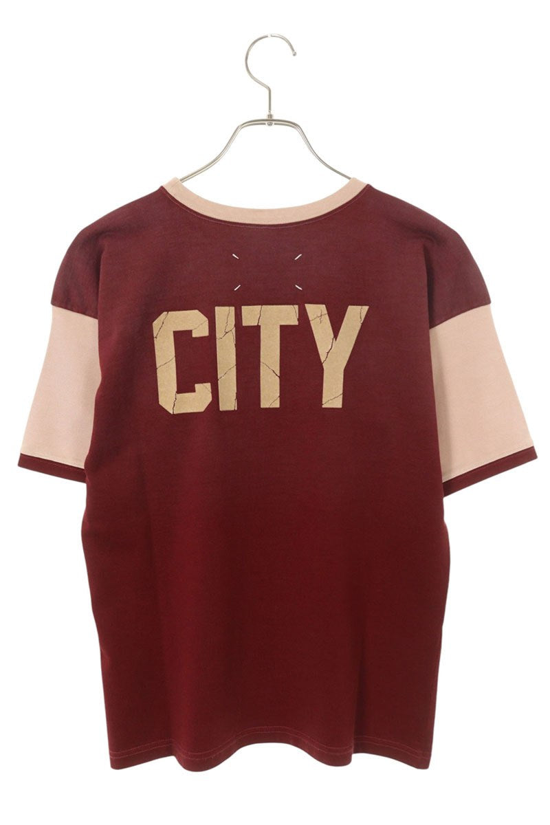 Maison Margiela 25AW Front Print T-Shirt Red Size XXS
