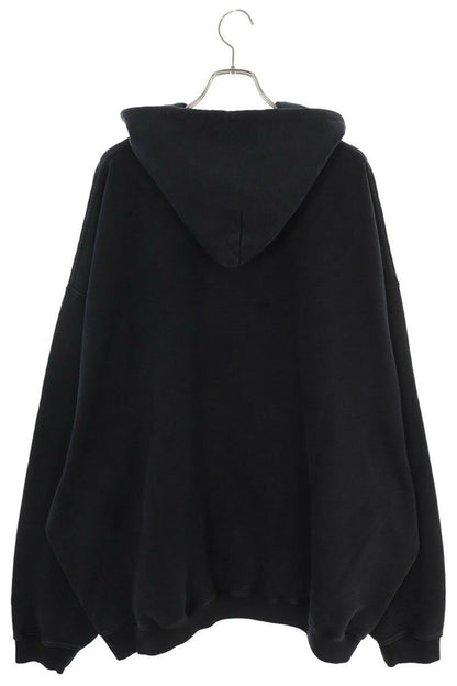 Vetements 24AW Logo Hoodie Black x White Size XL