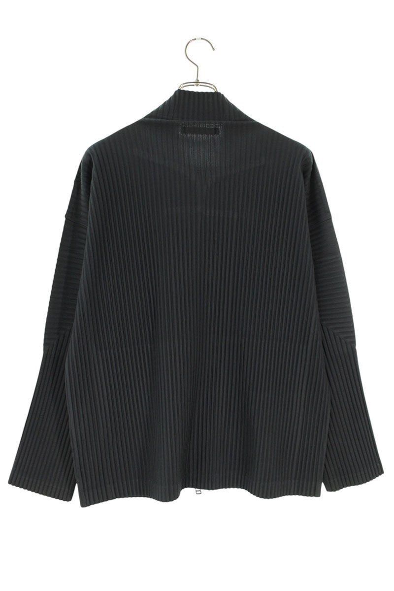 ISSEY MIYAKE PLEATS PLEASE Zip Up Blouson Gray Size 2