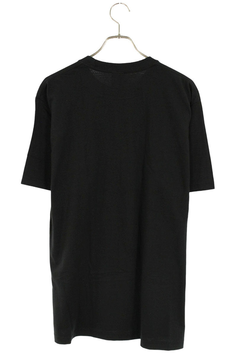 Supreme 25AW Skull Tee Logo Print T-Shirt Black Size M
