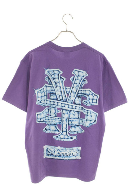 Supreme 25AW Snowman Tee T-Shirt Purple Size M
