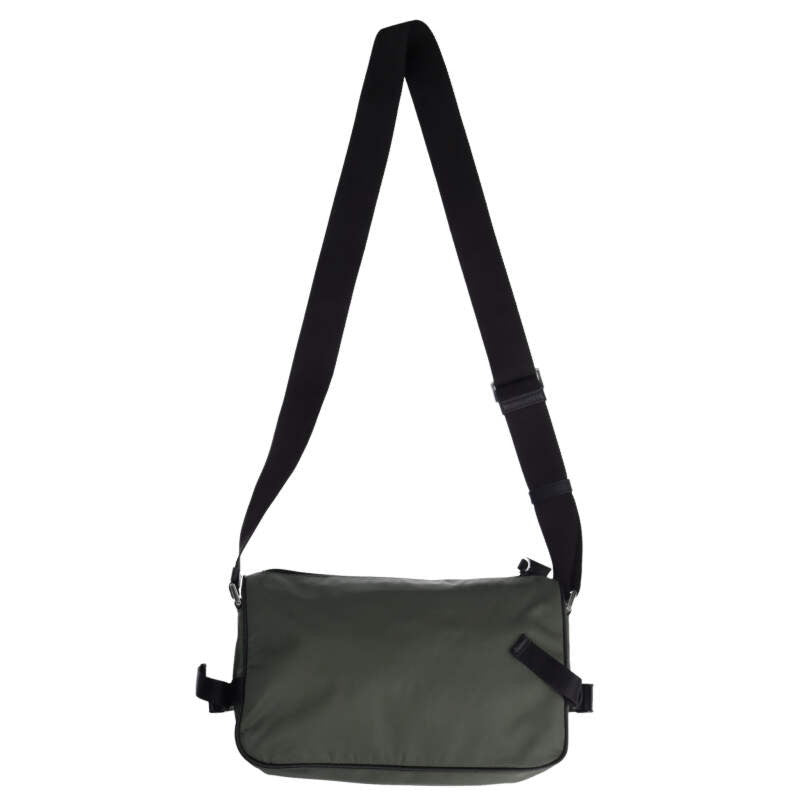 Prada Logo Shoulder Bag Green x Black