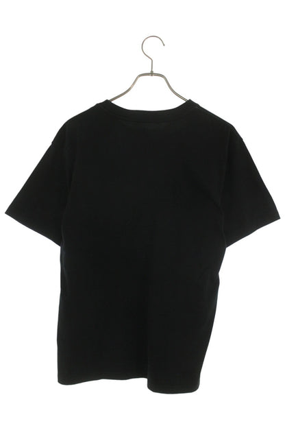 YOHJI YAMAMOTO POUR HOMME x New Era Logo Print T-Shirt Black Size 4