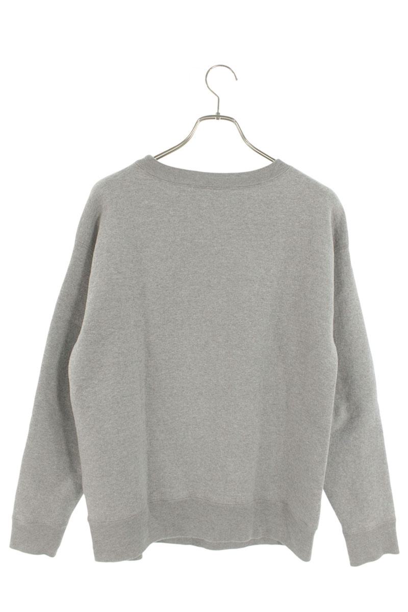 Auralee Crewneck Sweatshirt Gray Size L