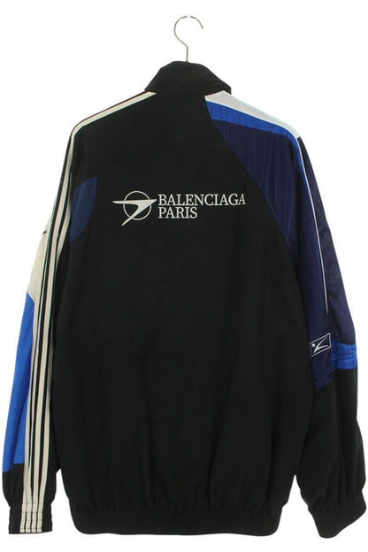 Balenciaga Zip Up Jacket Black x Blue Size S