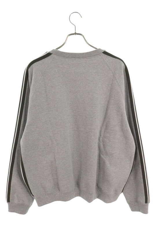 Needles sideline Embroidered Sweatshirt Gray x Green Size L